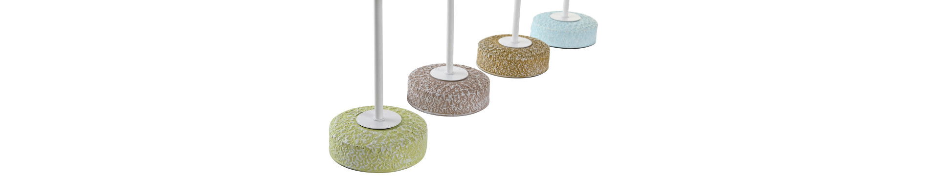 LAMPARA SOBREMESA CERAMICA 16X16X33 4 SURT.