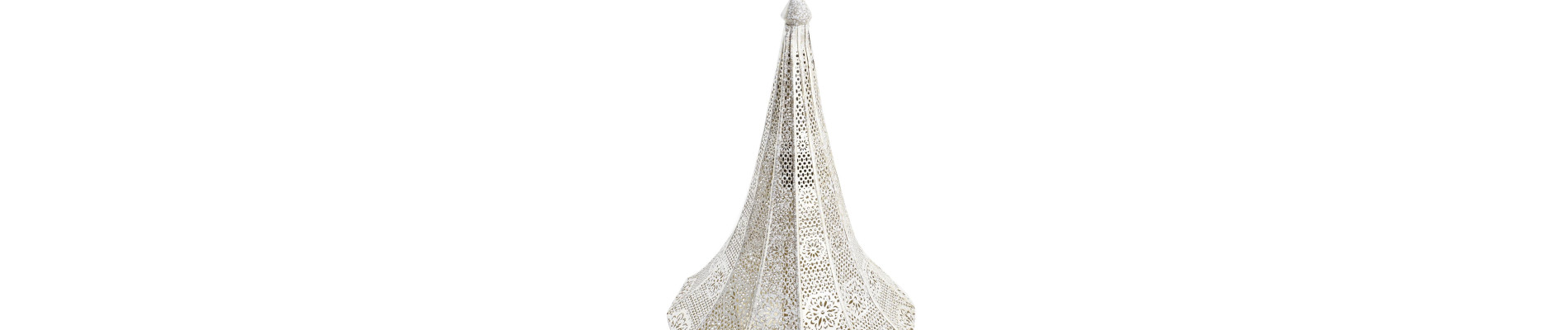 LAMPARA TECHO HIERRO 31X31X56 BLANCO