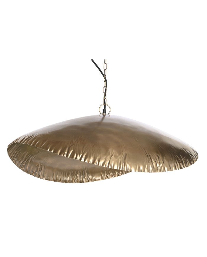 LAMPARA TECHO HIERRO 73X52X23 DORADO