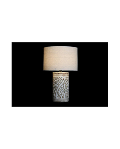 LAMPARA SOBREMESA MANGO ALGODON 35X35X54,5 DECAPE