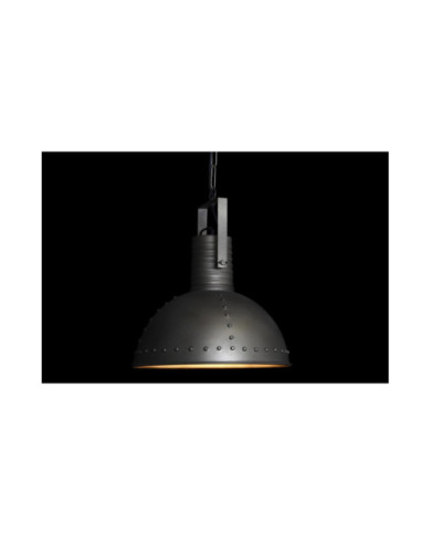 LAMPARA TECHO METAL 41X41X49 DORADO