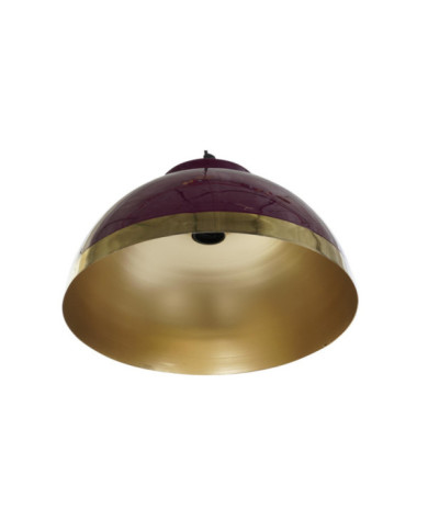 LAMPARA TECHO METAL 33X33X24 LACADO 2 SURT.