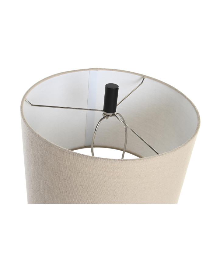 LAMPARA SOBREMESA METAL POLIESTER 33X33X67 NEGRO