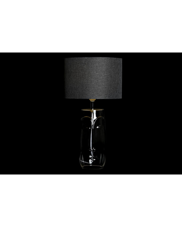 LAMPARA SOBREMESA CRISTAL 30X30X54 CARA 2 SURT.