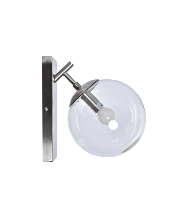 LAMPARA APLIQUE METAL CRISTAL 20X25X27 BOLA