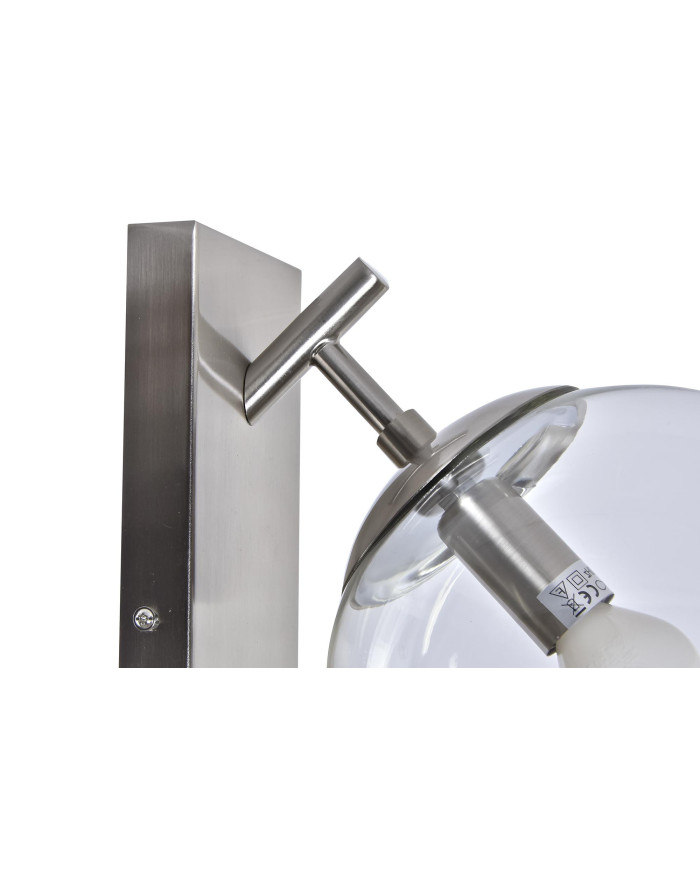 LAMPARA APLIQUE METAL CRISTAL 20X25X27 BOLA