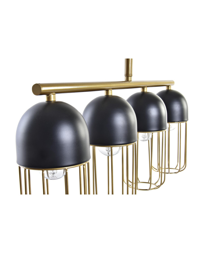 LAMPARA TECHO METAL 60X11X26 NEGRO