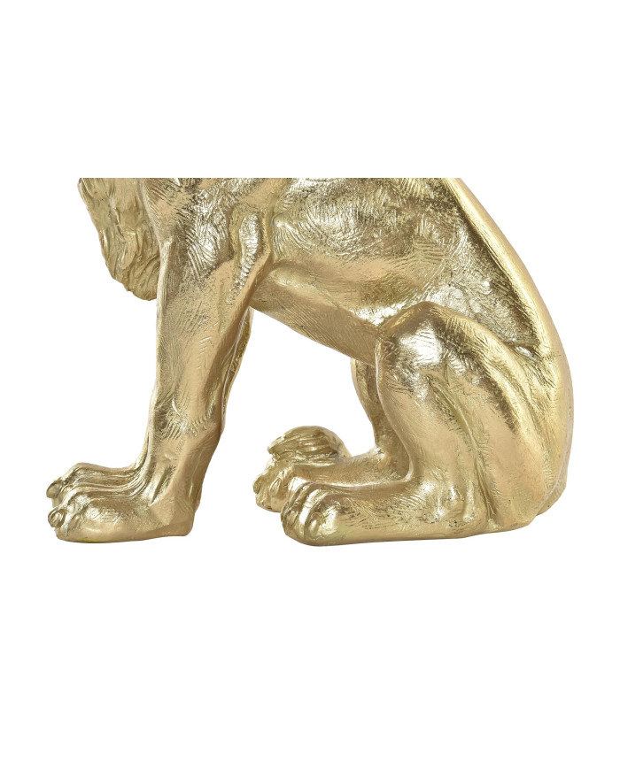 LAMPARA SOBREMESA RESINA METAL 31,5X18X35,5 LEON