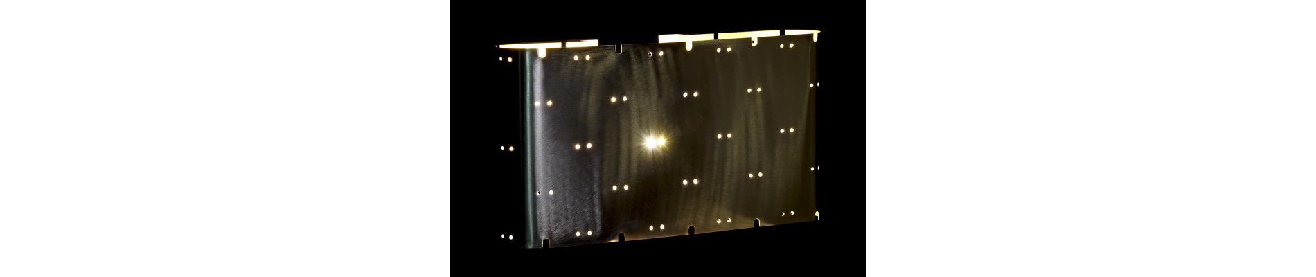 LAMPARA APLIQUE METAL 39X11,5X20,5 DORADO