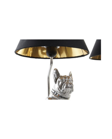 LAMPARA SOBREMESA RESINA 26X26X46 BULLDOG 2 SURT.