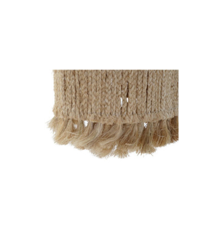 PANTALLA FIBRA METAL 40X40X50 NATURAL