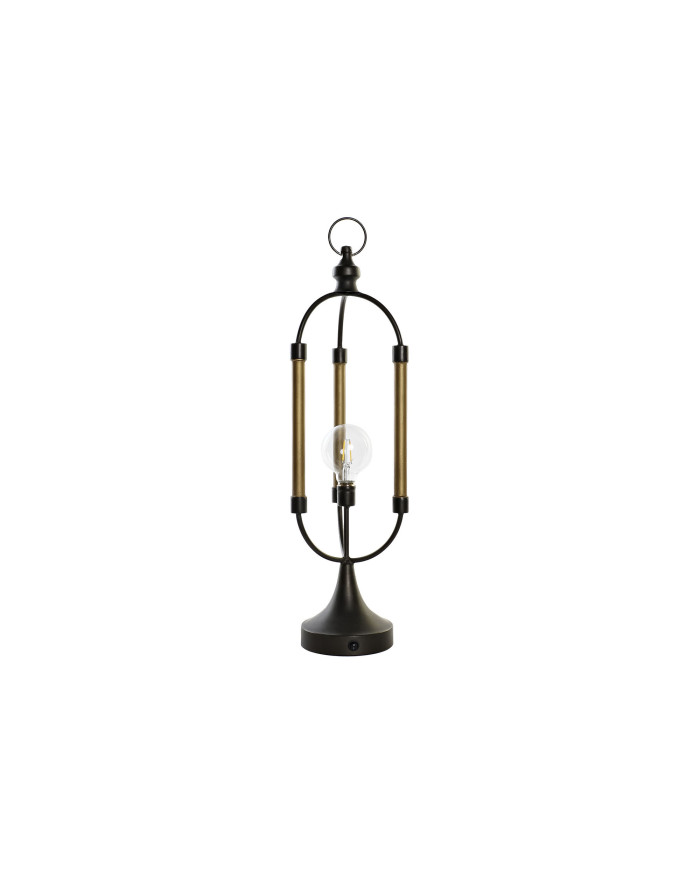 DECORACION LUMINOSA METAL 18X18X61 BOMBILLA INCLUI