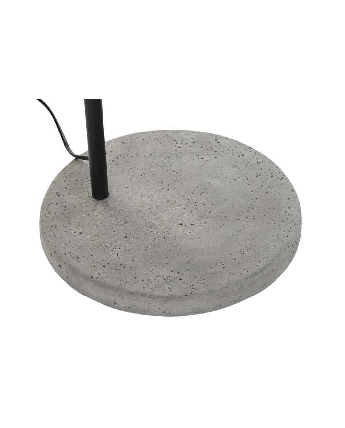 LAMPARA PIE METAL RATAN SINTETICO 45X72X165 MARRON