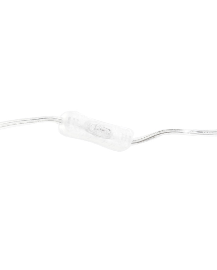 LAMPARA SOBREMESA MARMOL METAL 20X20X34 BLANCO