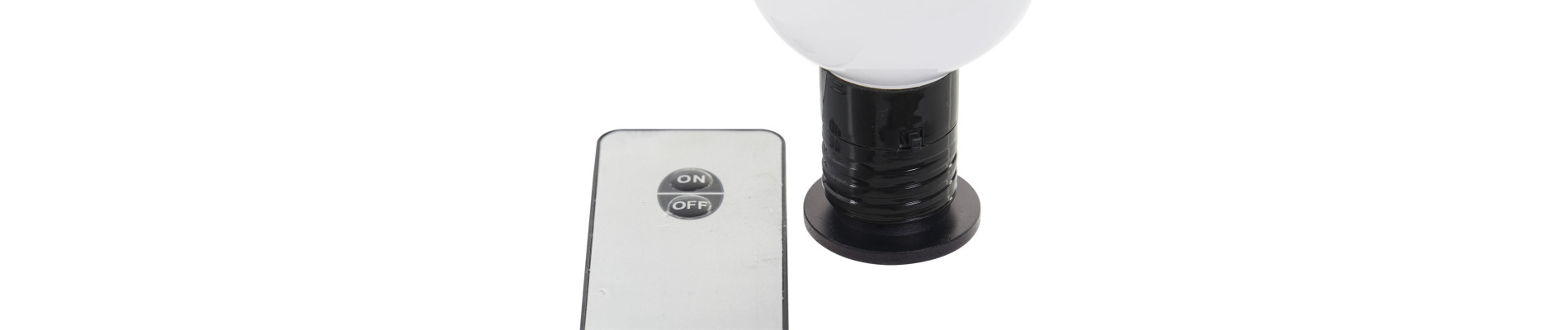 DECORACION LUMINOSA IMAN LED 6X6X10 BOMBILLA NEGRO