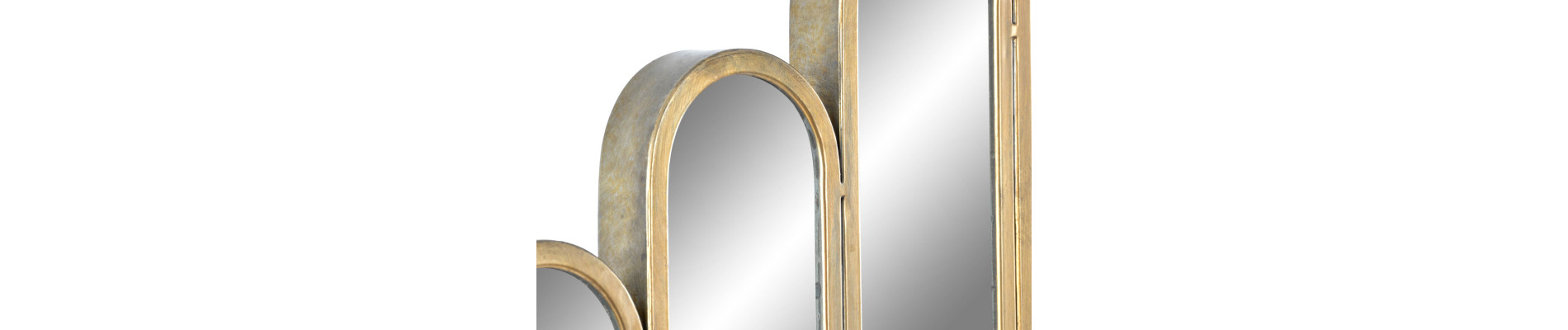 ESPEJO METAL CRISTAL 89,5X3,5X90 MULTIESPEJO