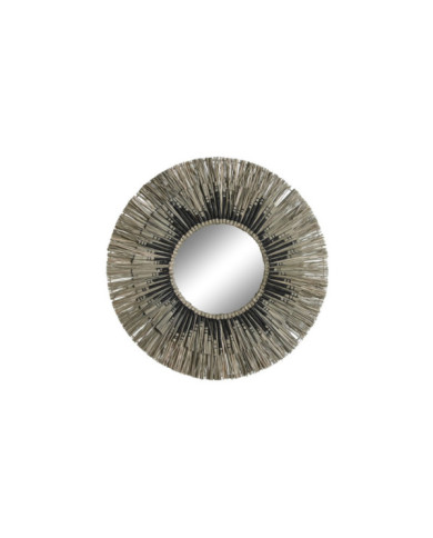 ESPEJO SEAGRASS 60X5X60 NATURAL