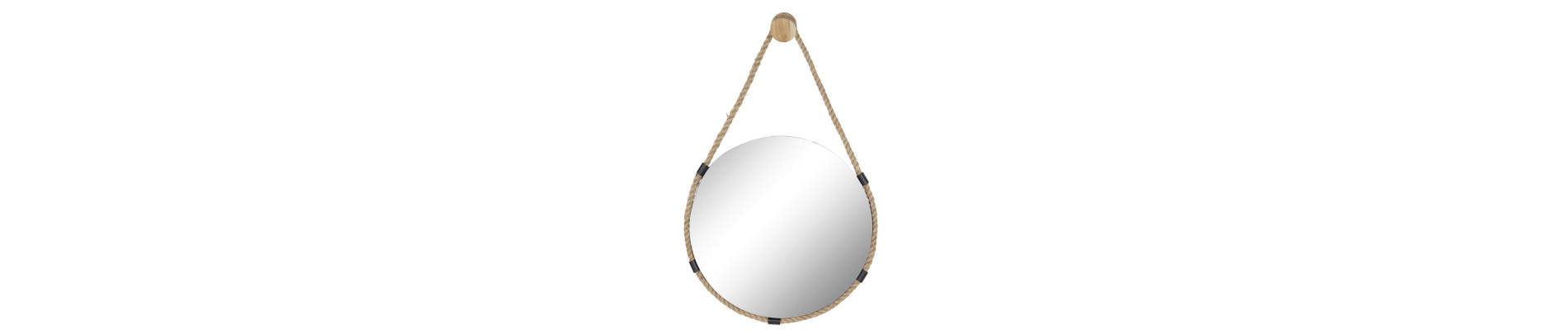 ESPEJO HIERRO CRISTAL 40X3X55 DORADO