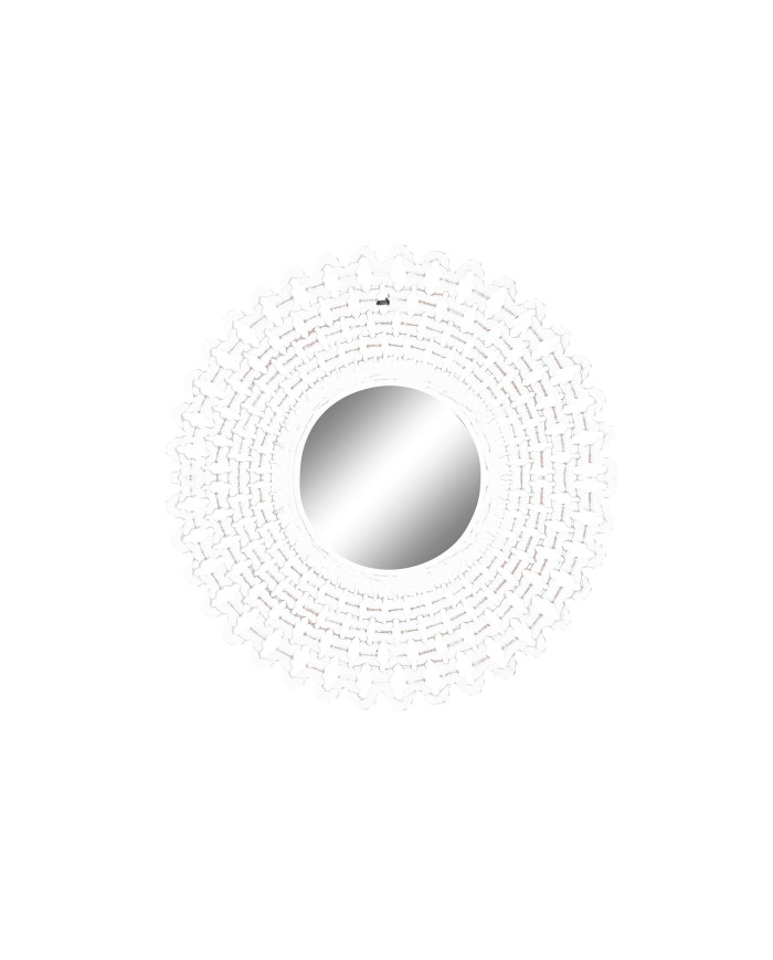 ESPEJO MDF CRISTAL 90X2,5X90 DECAPE BLANCO