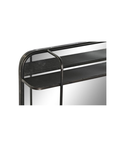 ESPEJO METAL 80X12X50 NEGRO