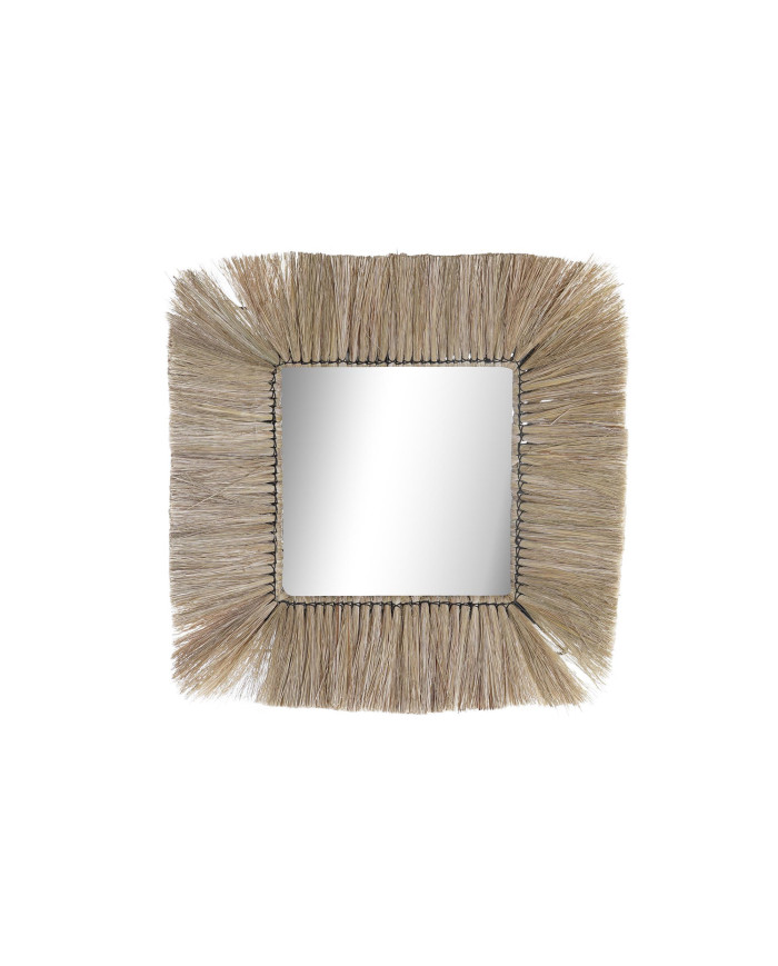 ESPEJO YUTE CRISTAL 55X3X55 NATURAL