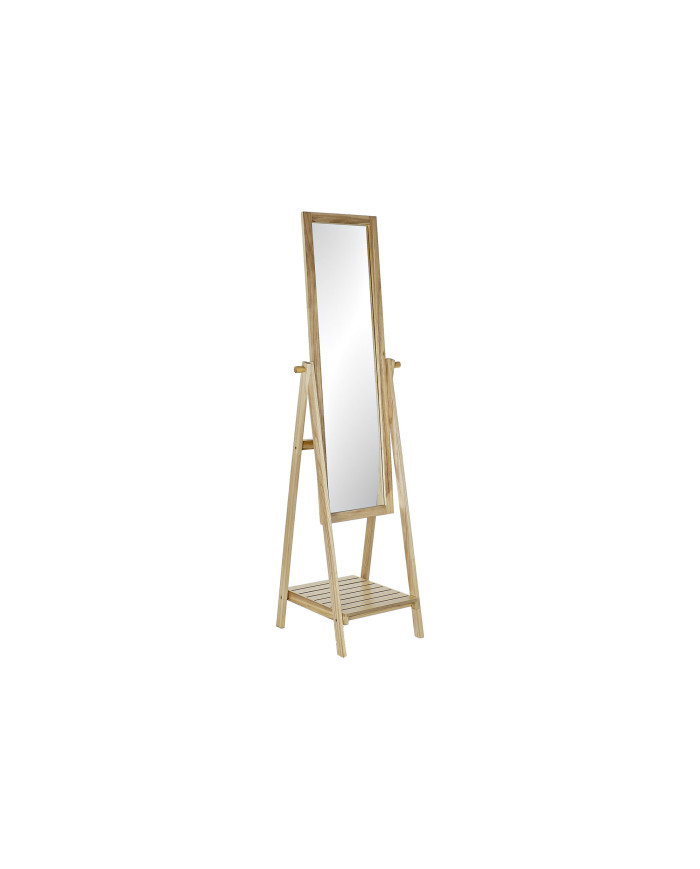 ESPEJO VESTIDOR PAULOWNIA MDF 52X48X174 NATURAL