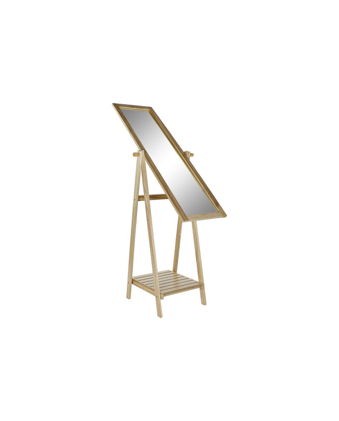 ESPEJO VESTIDOR PAULOWNIA MDF 52X48X174 NATURAL