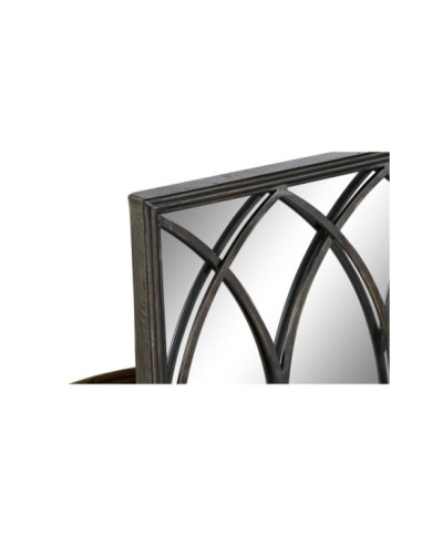 ESPEJO METAL ESPEJO 40X12X80 NEGRO