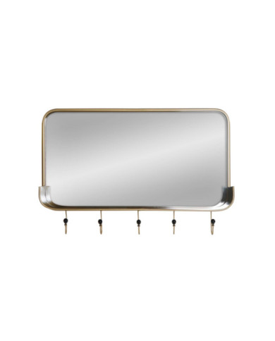 ESPEJO METAL 92,5X17,5X63,5 DORADO