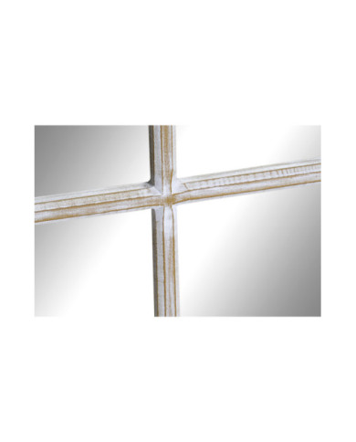 ESPEJO MDF CRISTAL 90X2,5X90 DECAPE BLANCO