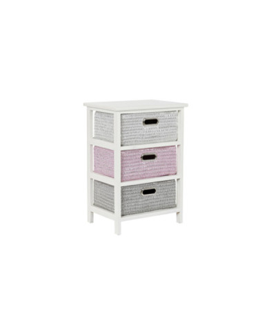 CAJONERA MADERA PP 40X29X58 ROSA