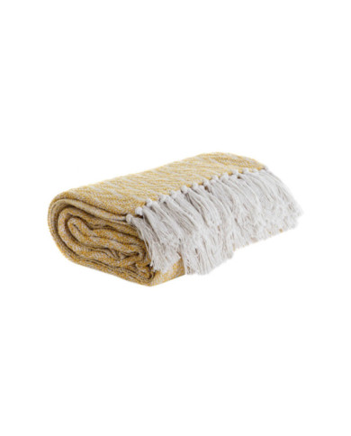 PLAID ALGODON RECICLADO 130X170X0,5 430 GSM, 2 SUR