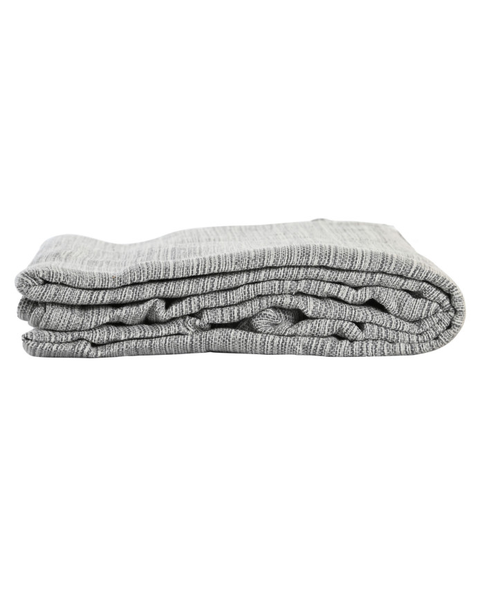 PLAID ALGODON RECICLADO 150X250 250 GSM, FLECOS