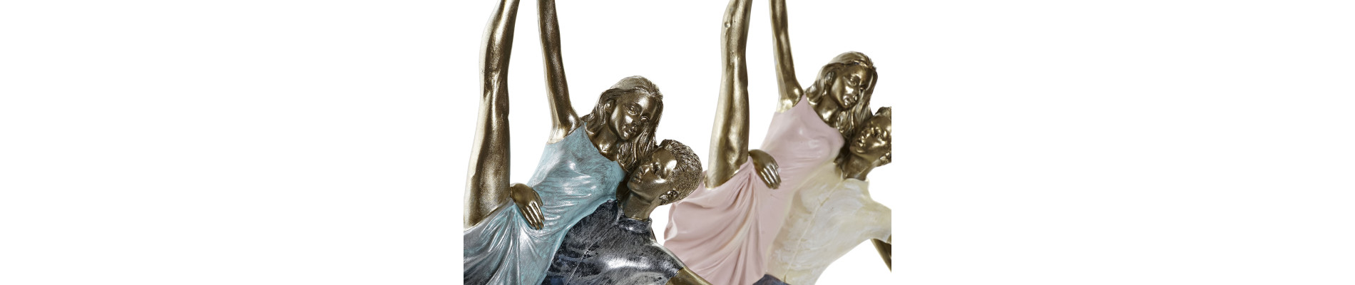 FIGURA RESINA 27X11,5X35,5 BAILARINES 2 SURT.