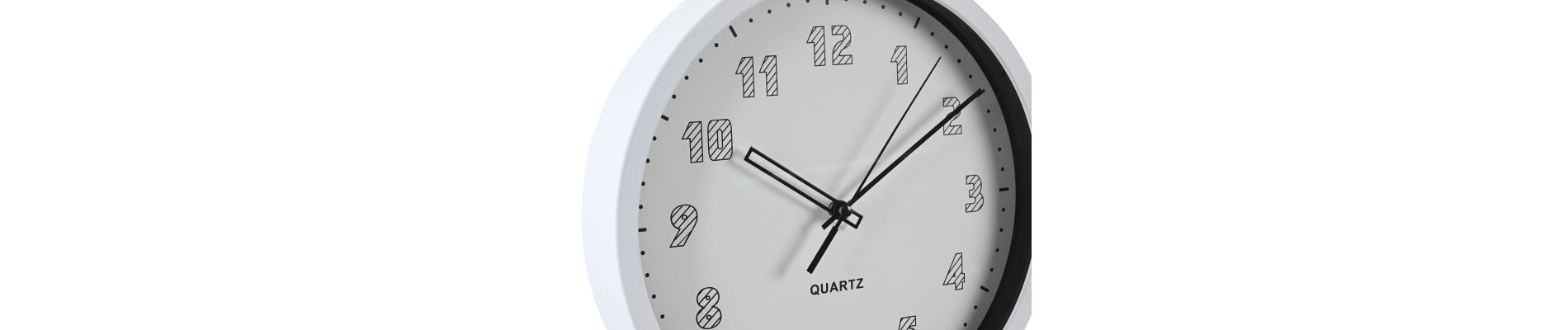 RELOJ PARED PVC 25,4X4X25,4 2 SURT.