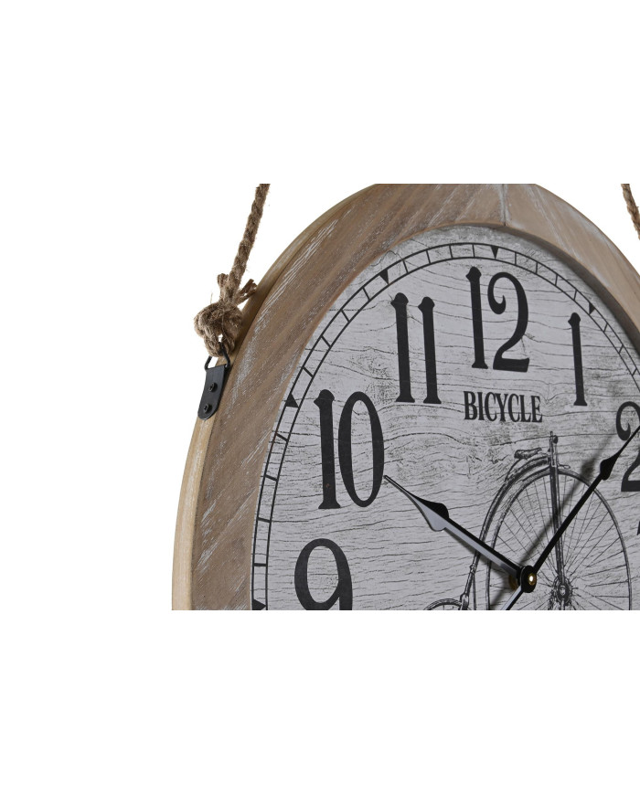 RELOJ PARED MDF CUERDA 50X4,5X50 BICICLETA 2 SURT.