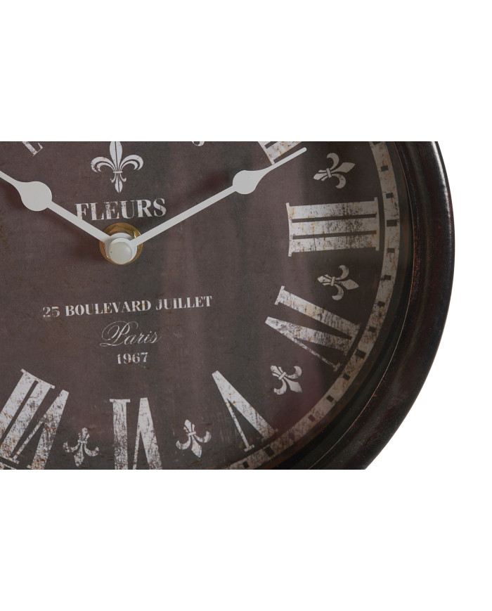 RELOJ SOBREMESA METAL CRISTAL 20,5X5X24 2 SURT.