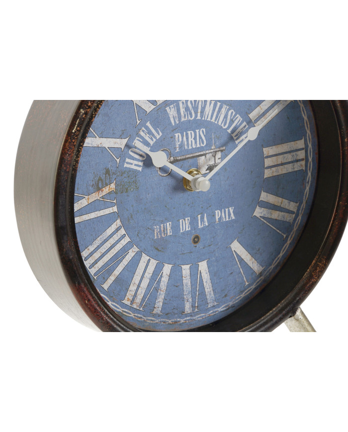 RELOJ SOBREMESA METAL CRISTAL 20,5X5X24 2 SURT.