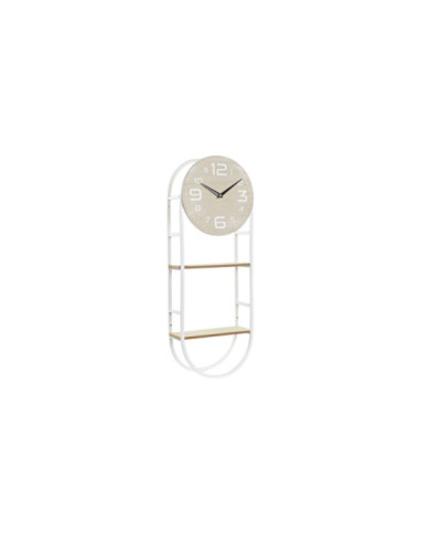 RELOJ PARED MDF METAL 25,5X11,5X71 ESTANTERIA