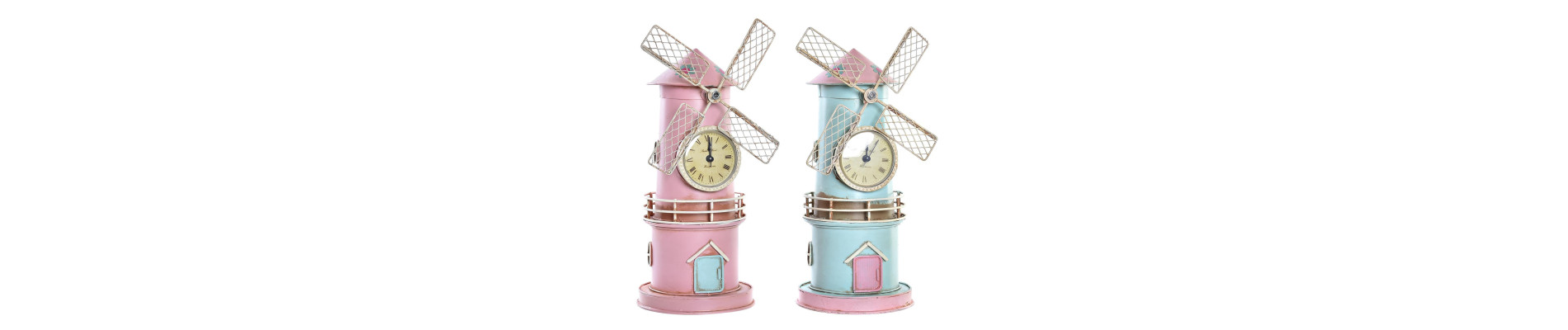 RELOJ PARED METAL 49,5X3,5X48 TRANVIA 2 SURT.