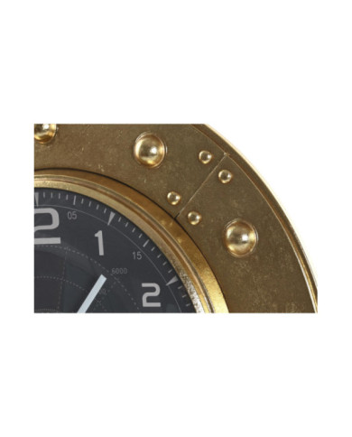 RELOJ PARED HIERRO CRISTAL 48,5X6X48,5 2 SURT.