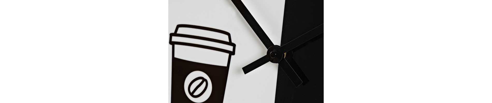 RELOJ PARED METAL 60X4X60 AM/PM NEGRO