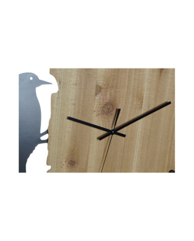 RELOJ PARED MDF HIERRO 50X4X50 PAJARO 2 SURT.