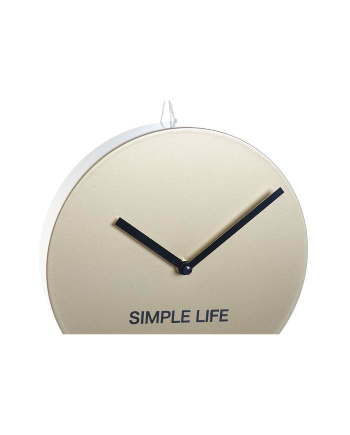 RELOJ PARED HIERRO 22X5,5X60 PENDULO DORADO