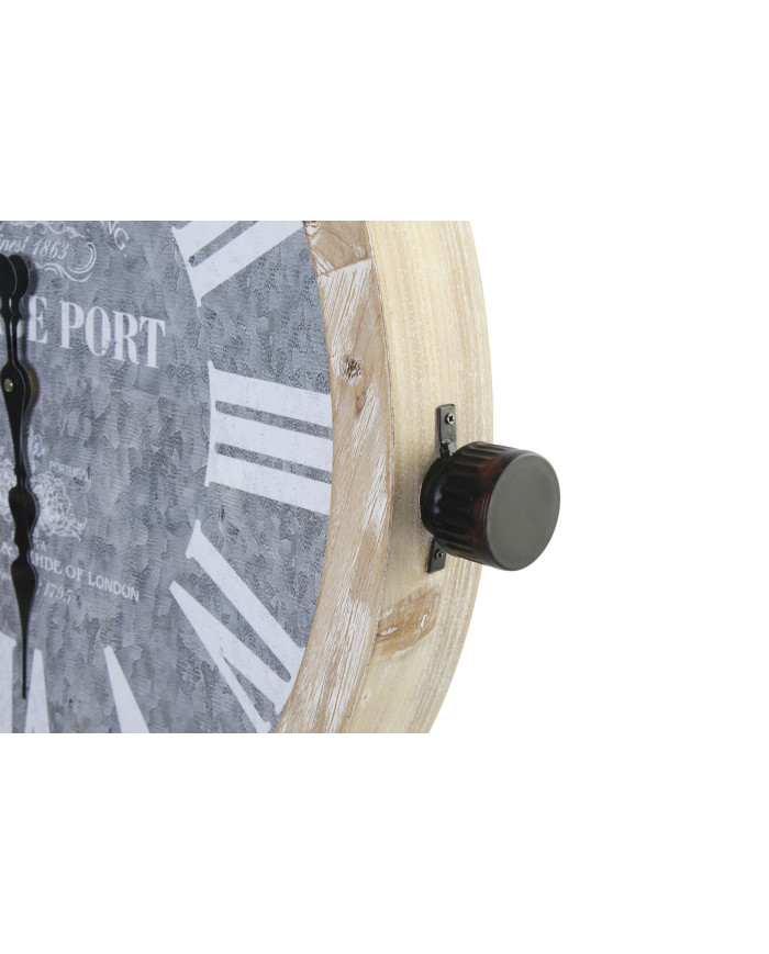 RELOJ PARED METAL CRISTAL 65X7X74 2 SURT.