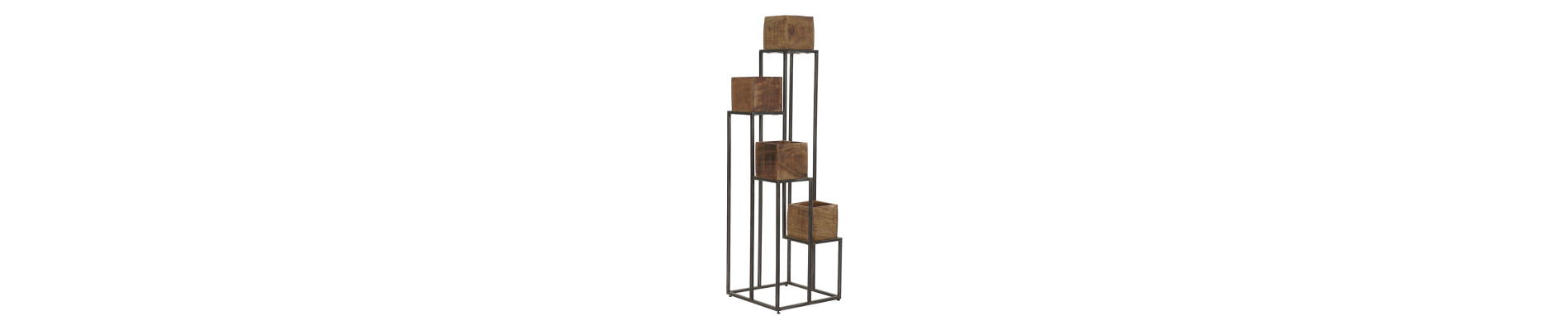 COLUMNA MAGNESIA 28X28X36 MACETERO DESGASTADO