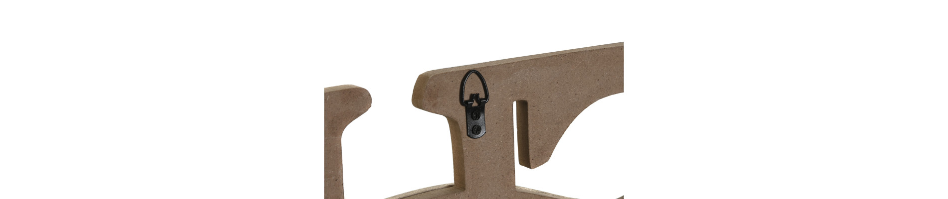 DECORACION PARED MDF METAL 61X2,5X20 BEACH