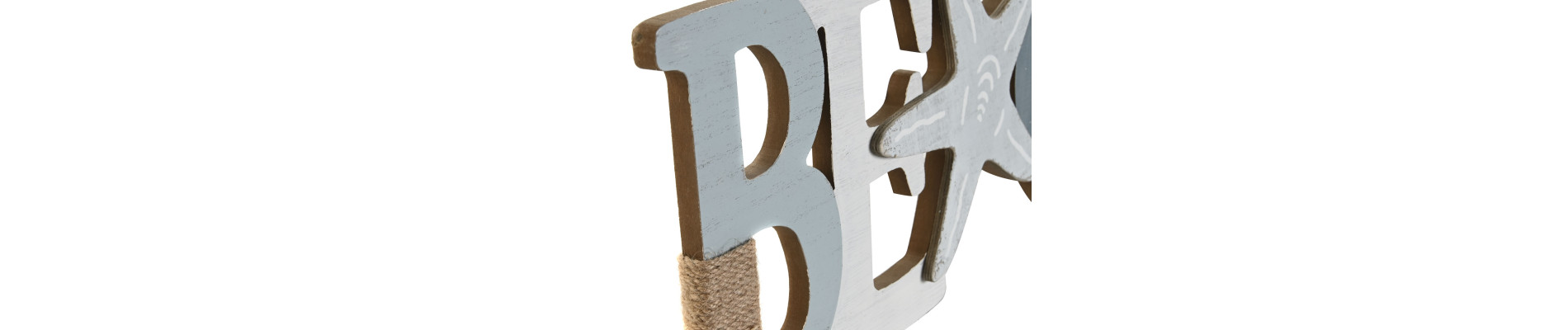 DECORACION PARED MDF METAL 61X2,5X20 BEACH