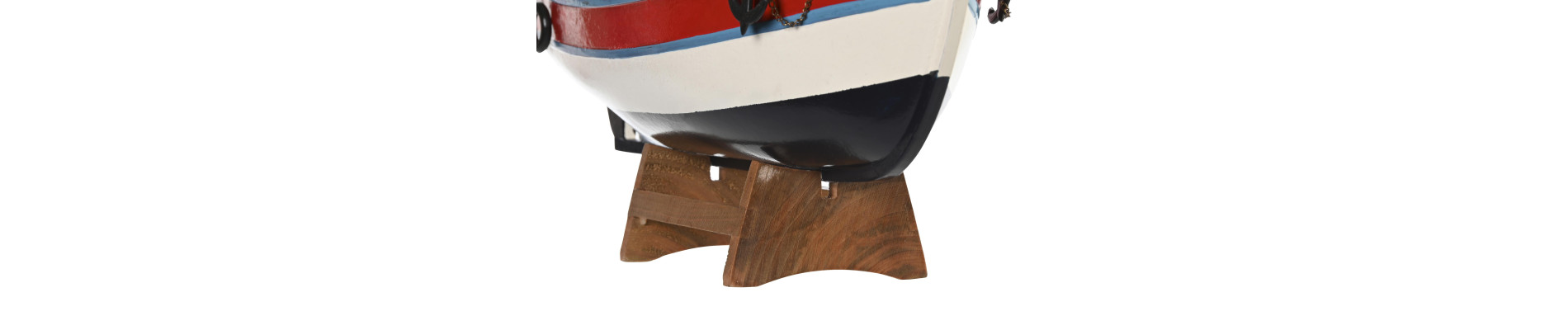 BARCO MADERA 40X13,5X35 ROJO