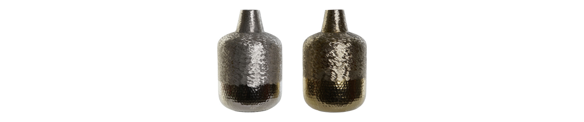 JARRON ALUMINIO 33X33X29 RASPADO 2 SURT.